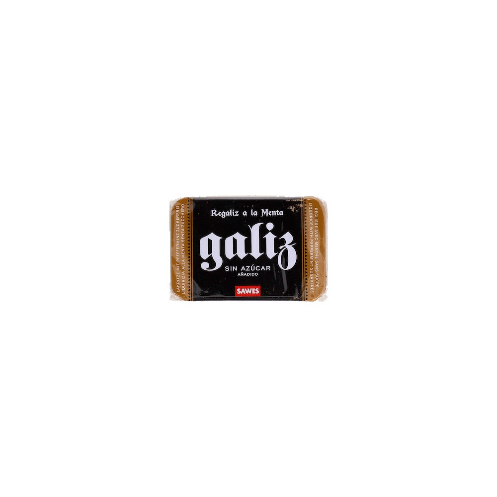 Sawes Galiz Regaliz A La Menta Sin Azúcar, 20 G