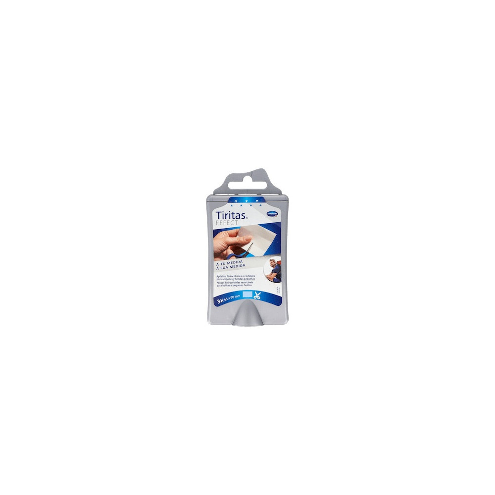 Tiritas Effect Ampollas Recortables 90 X 65 Mm, 3 Uds