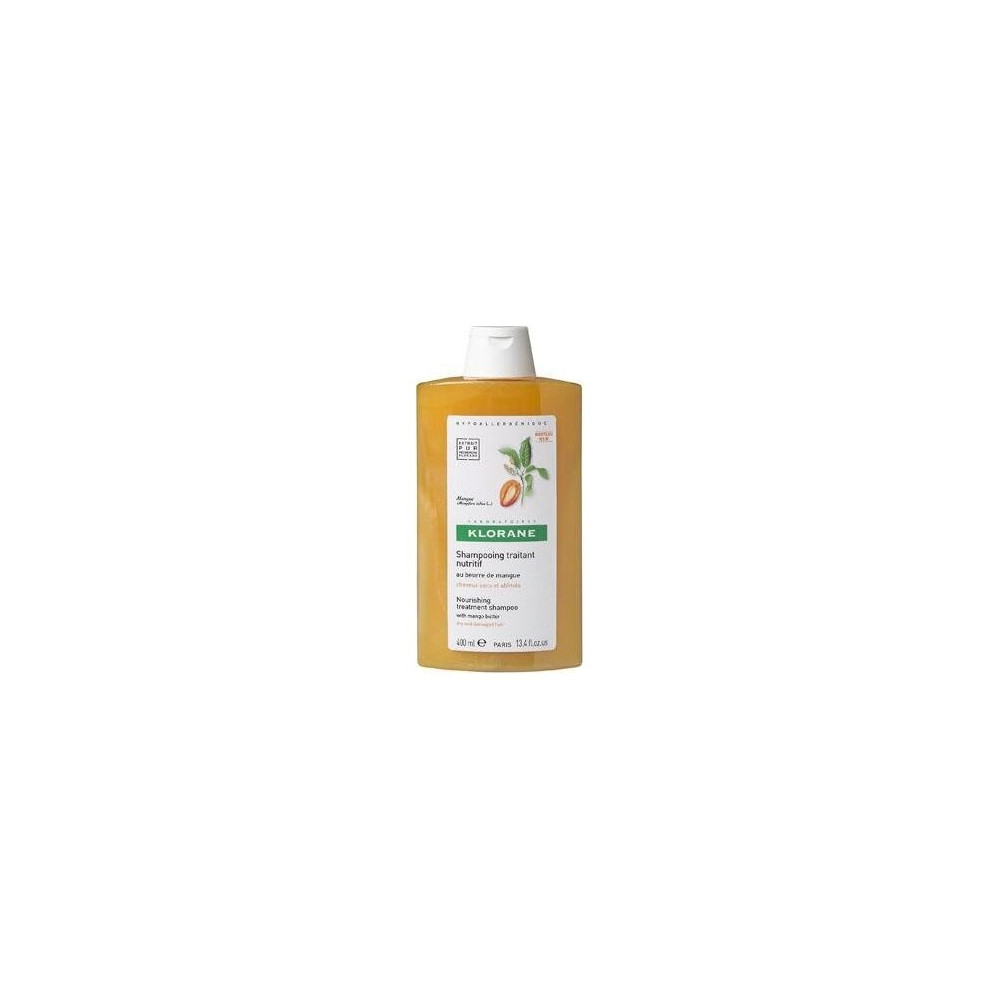 Klorane Champú Nutritivo A La Manteca De Mango, 400 Ml