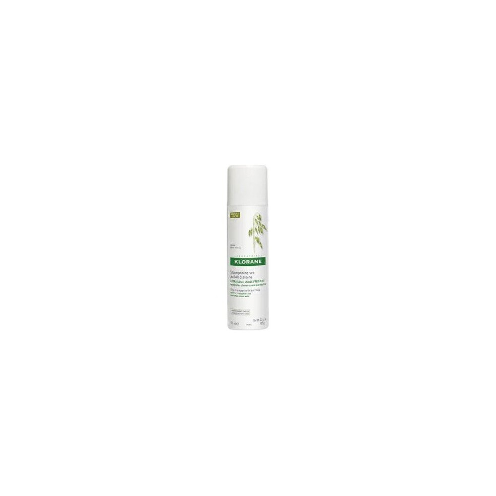 Klorane Champú Seco Extra-Suave A La Leche De Avena, 150 Ml