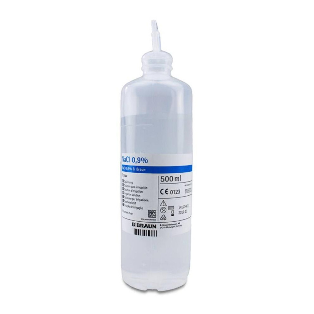Braun Cloruro Sódico 0,9% Para Irrigación, 500 Ml