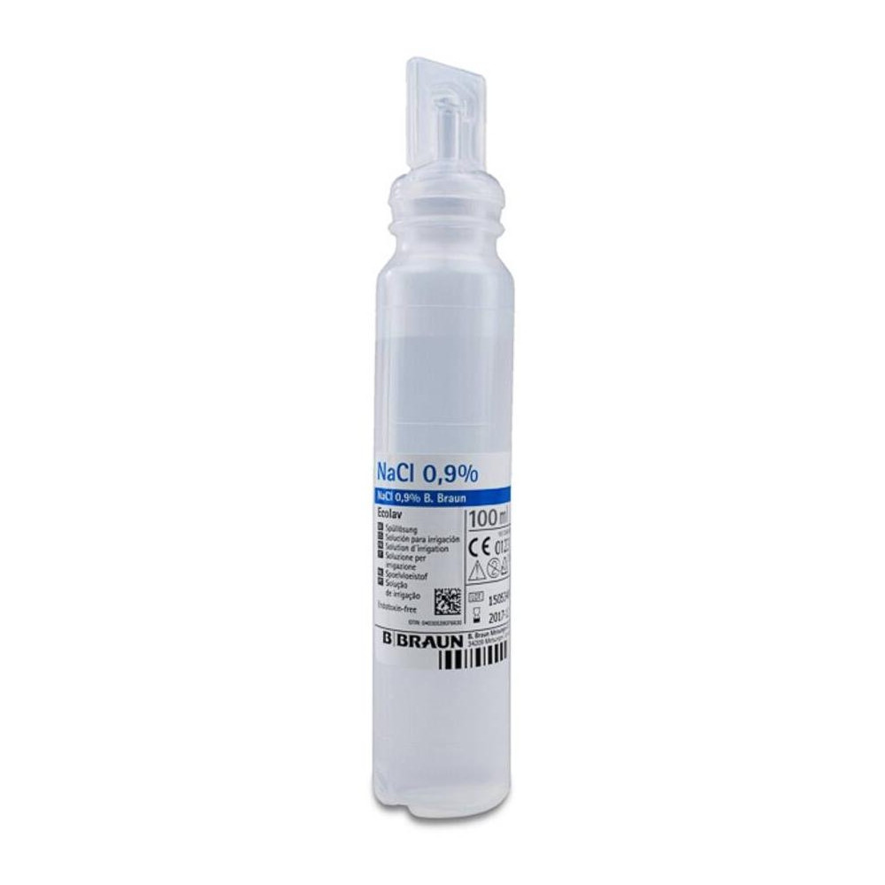 Braun Cloruro Sódico 0,9% Para Irrigación, 100 Ml