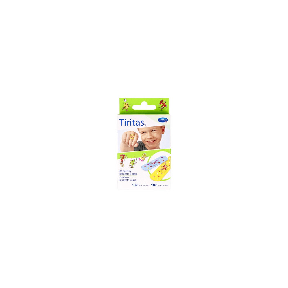 Tiritas® Kids Apósito Adhesivo 2 Tamaños 20 Unidades
