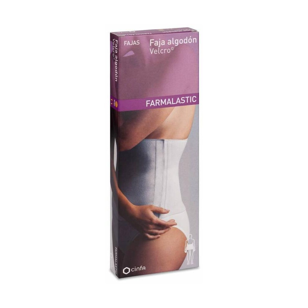 Farmalastic Faja De Algodón Beige Talla 1, 1 Ud