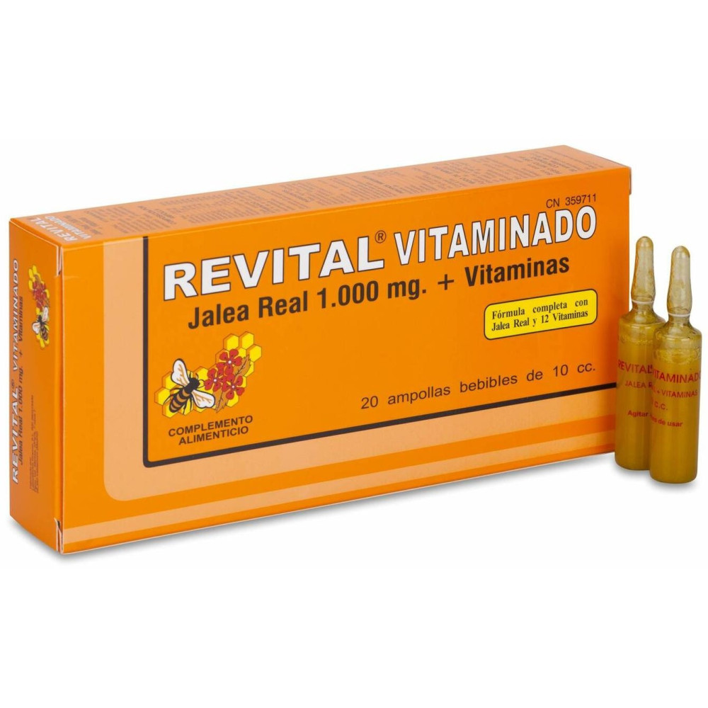 Revital Jalea Real + Vitaminas 20 Viales