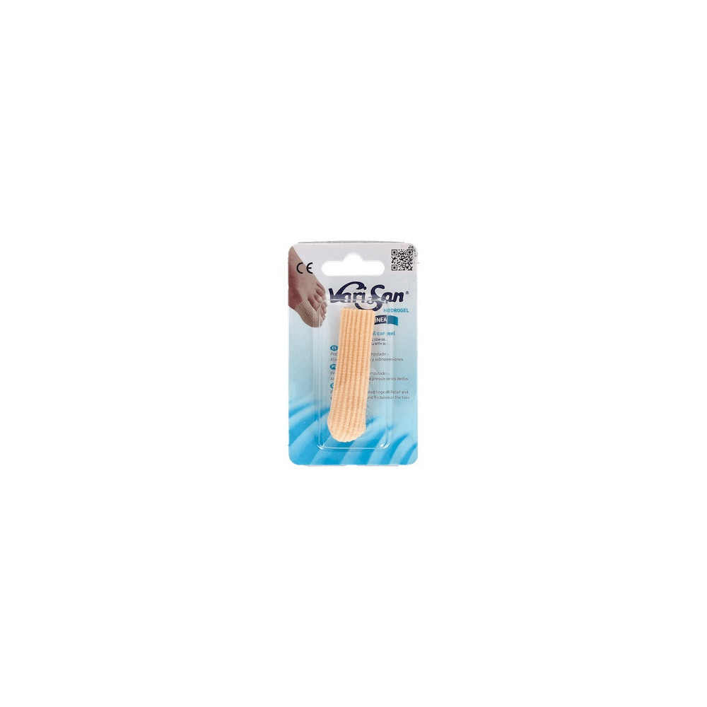 Varisan Tubo Elástico Dedil Con Gel Talla Pequeña, 1 Ud