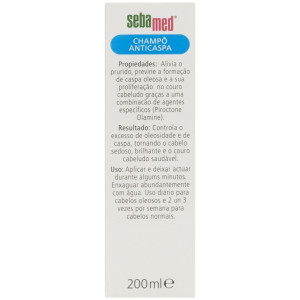 Sebamed Champu Anticaspa Grasa 200 Ml.