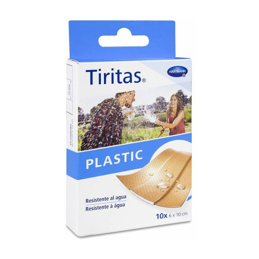 Tiritas Plastic Recortables 10Cm X 6Cm, 10 Uds