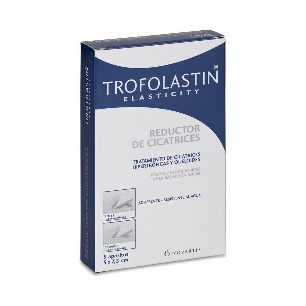 Trofolastin Reductor De Cicatrices 5 X 7,5 Cm, 5 Uds