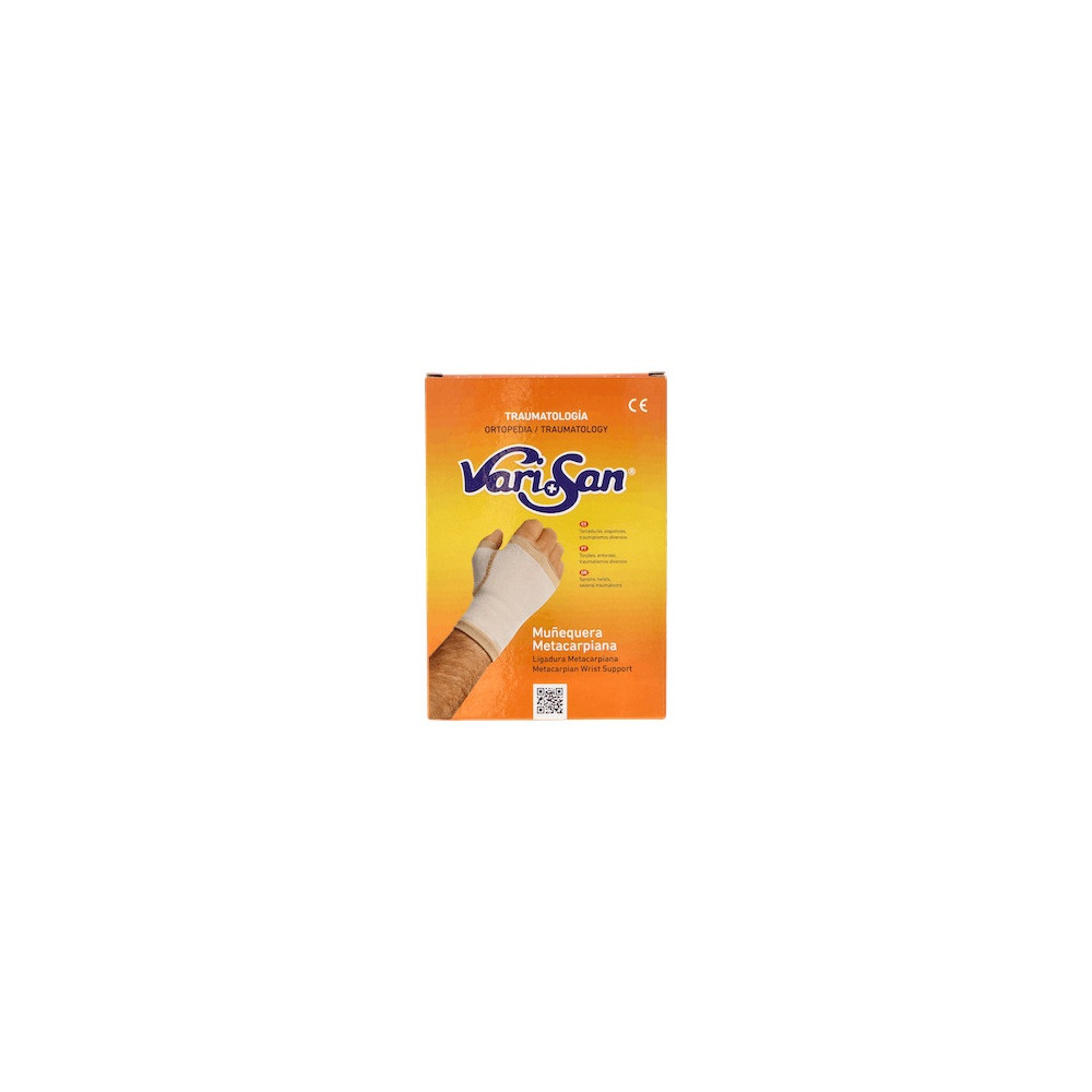 Varisan Muñequera Metacarpiana Talla 2, 1 Ud