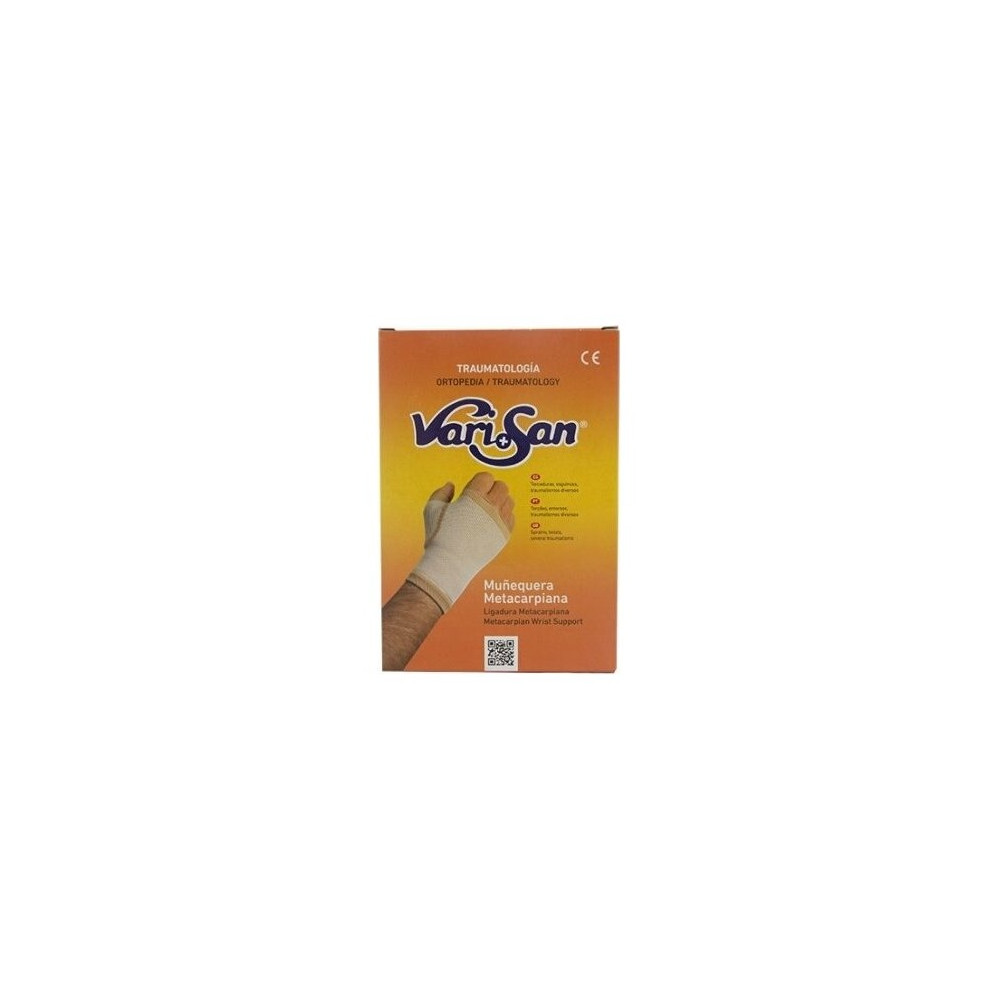 Varisan Muñequera Metacarpiana Talla 3, 1 Ud