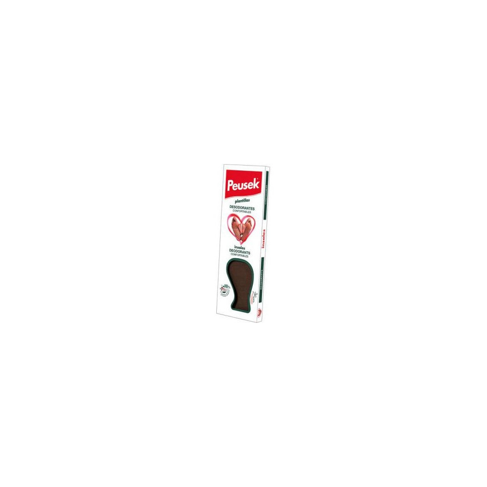 Peusek Plantillas Carbón Activado 18% 2Uds