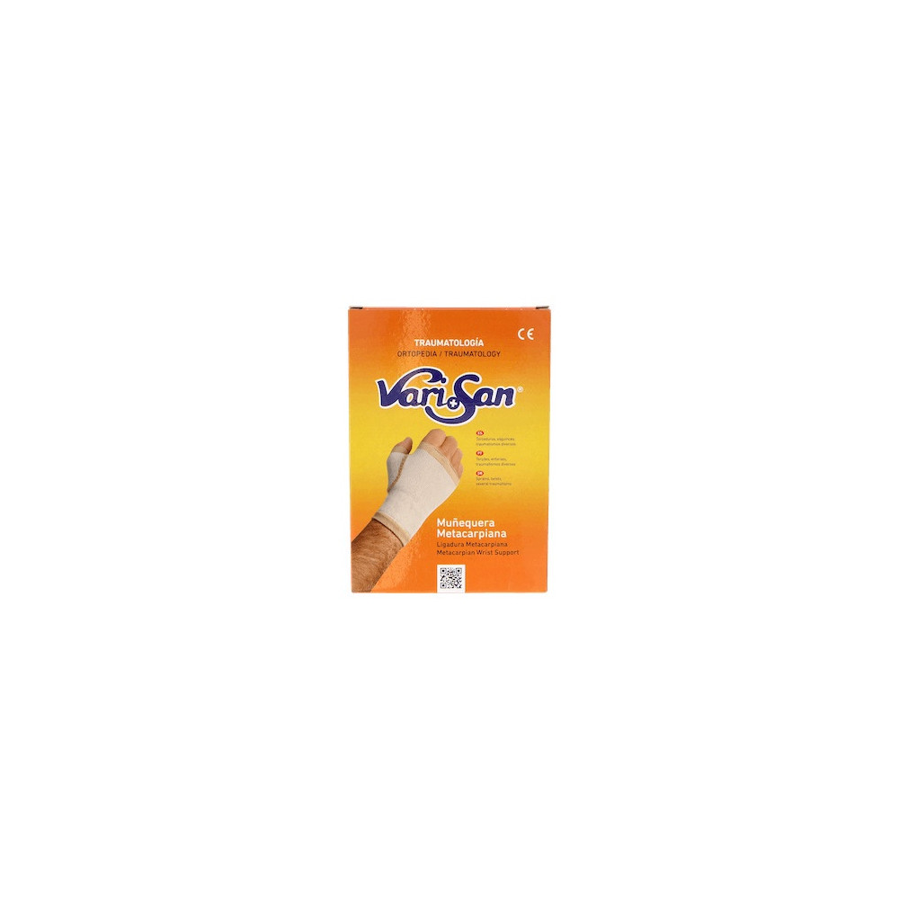 Varisan Muñequera Metacarpiana Talla 4, 1 Ud