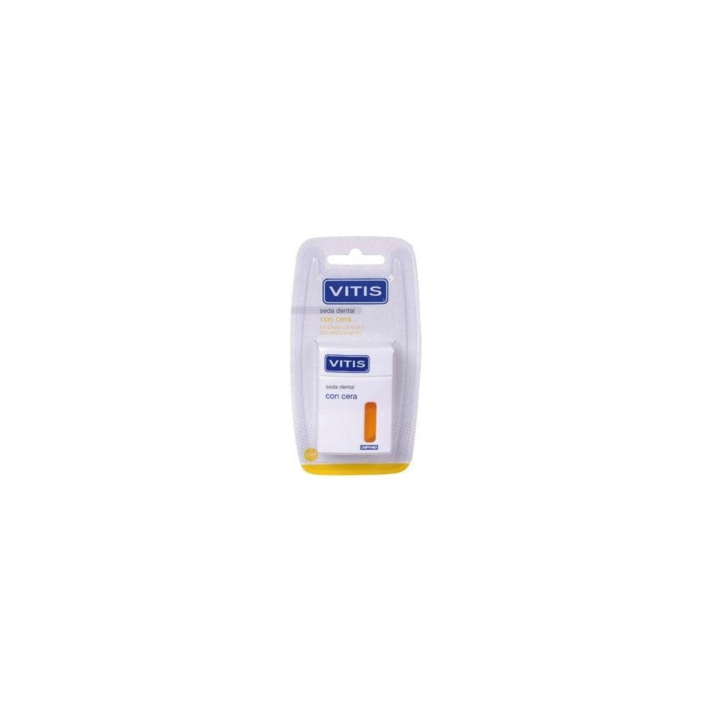 Vitis Seda Dental Con Cera 50 M, 1 Ud
