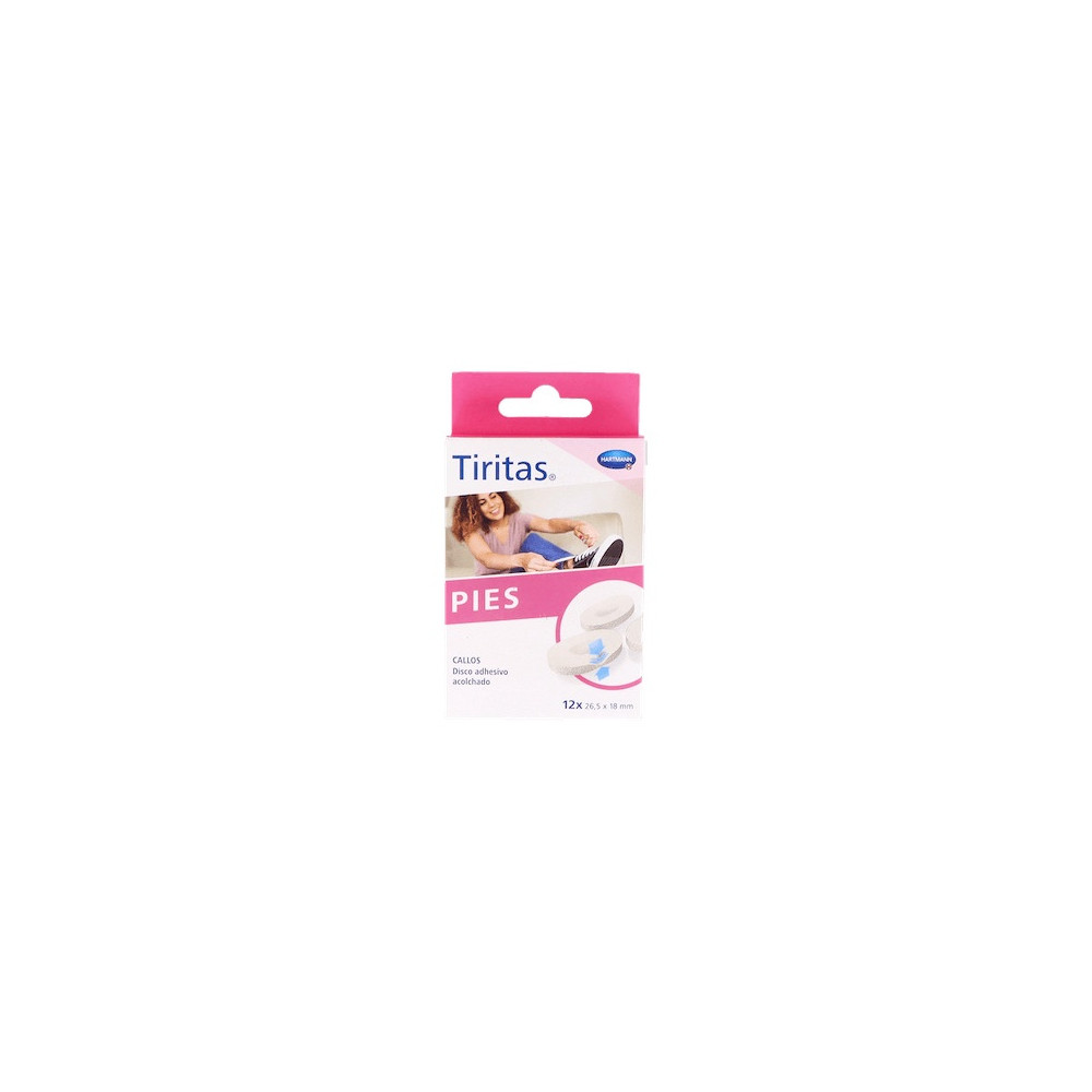 Tiritas Pies Callos Disco Protector, 12 Uds