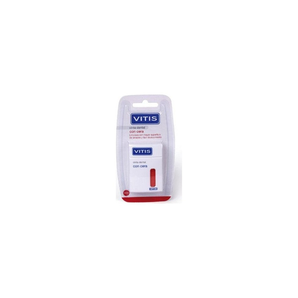 Vitis Cinta Dental Con Cera 50 M, 1 Ud