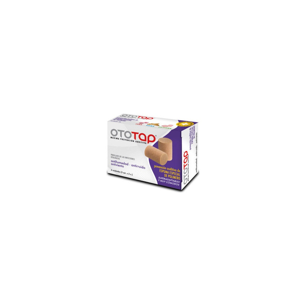 Tapones Oido Oto Tap Espuma 6 Und.