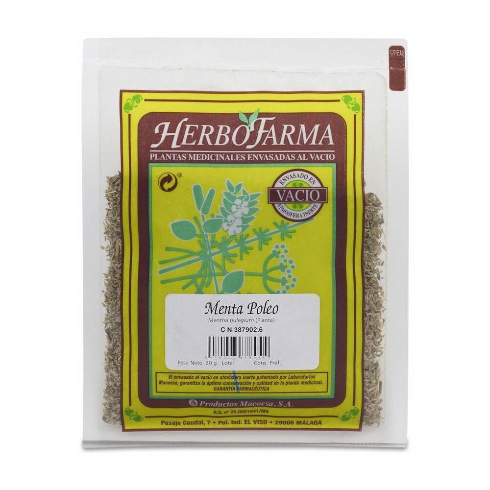 Macoesa Menta Poleo Herbofarma 20Gr