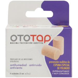 Tapones Oido Oto Tap Espuma 6 Und.