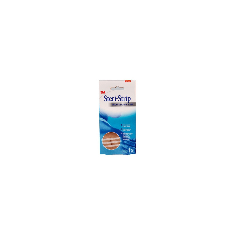 Steri Strip Tiras De Sutura Cutánea 100Mm X 6Mm
