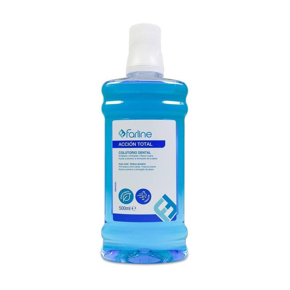 Farline Colutorio Dental Frescor, 500 Ml 2