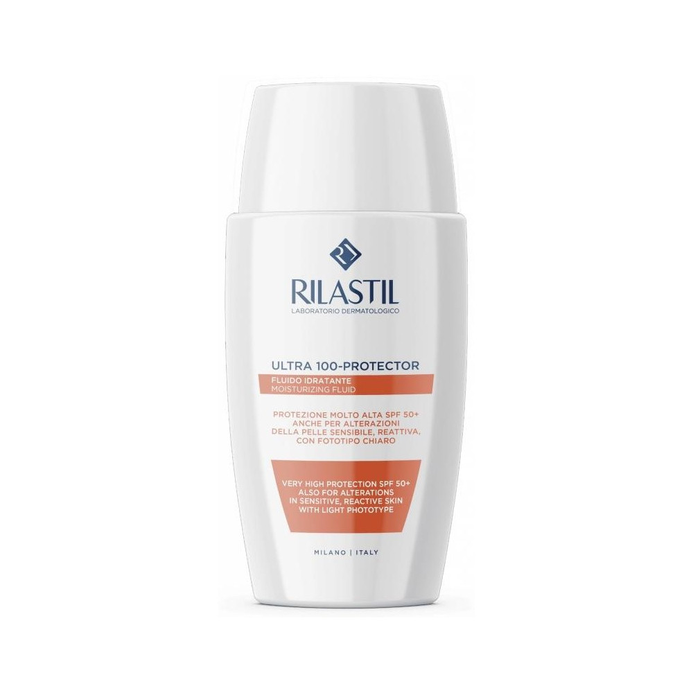 Rilastil Sun System Ultra 100 Protector Emulsión Solar Facial, 50 Ml
