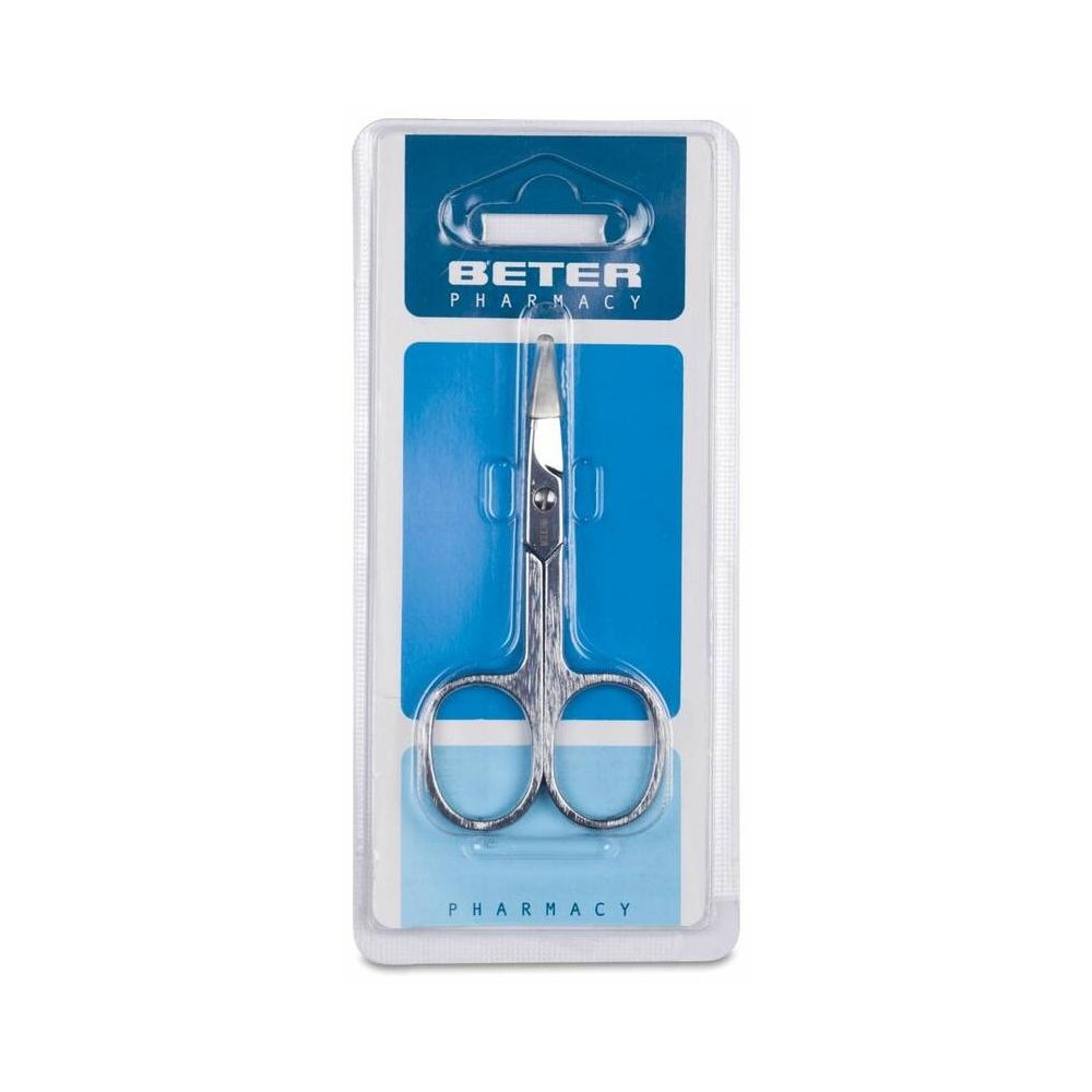 Beter Tijera Uñas Cromada Curva Manicura 1Ud