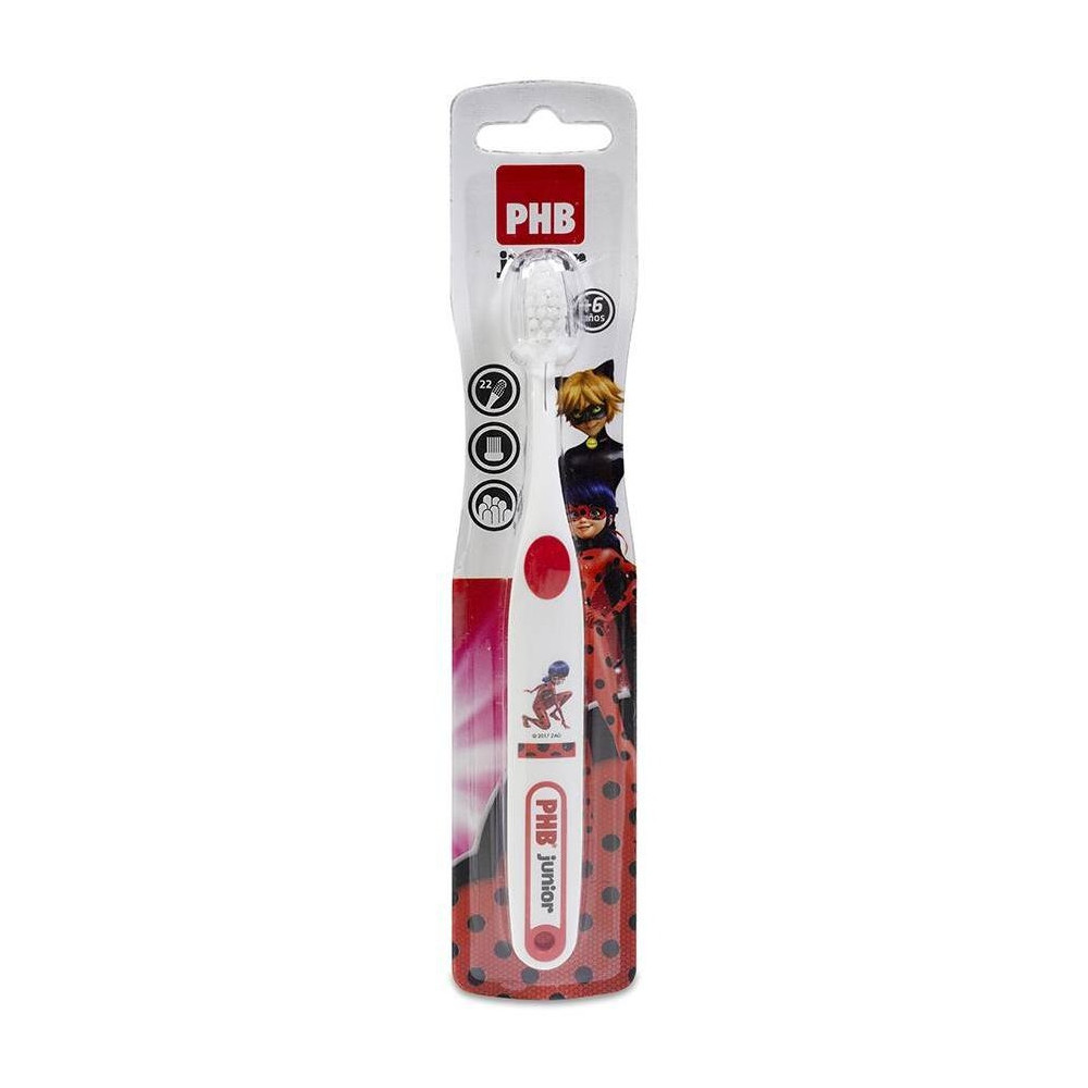 Phb Cepillo Dental Plus Junior Ladybug 6 Anos