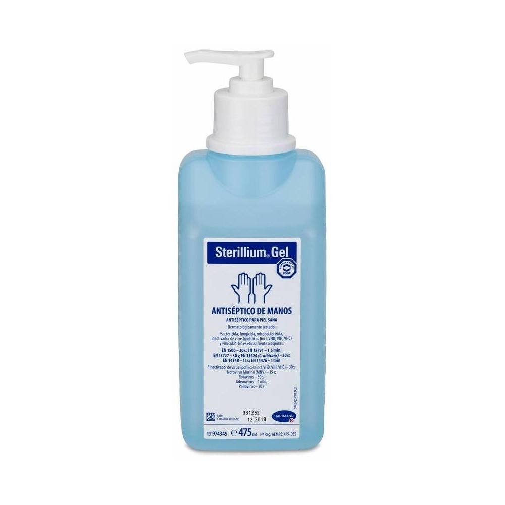 Sterillium Gel Biocida Antiséptico De Piel Con Válvula, 475 Ml