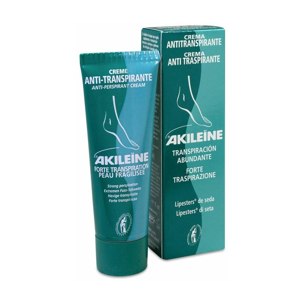 Akileine Crema Antitranspirante Para Pies 75Ml