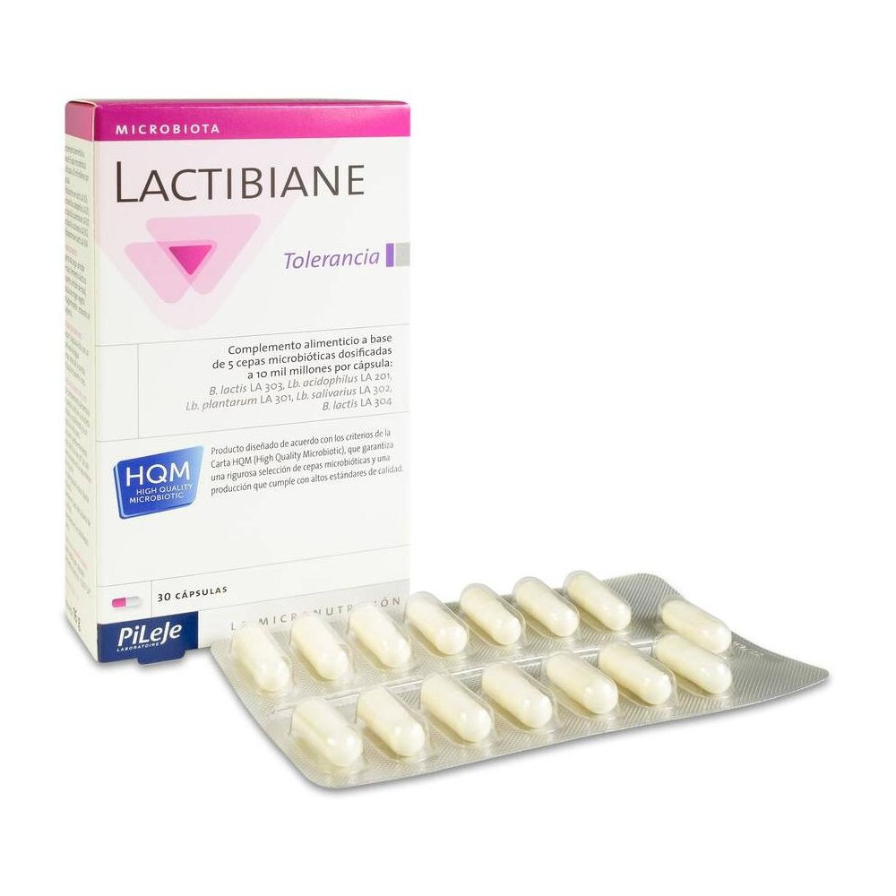Lactibiane Tolérance Cápsulas, 30 Cápsulas