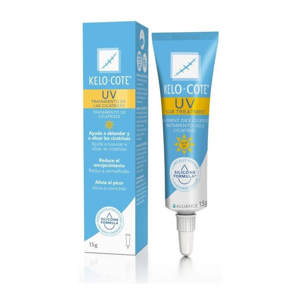 Kelo-Cote Reductor De Cicatrices Uv Fps 30, 15 G