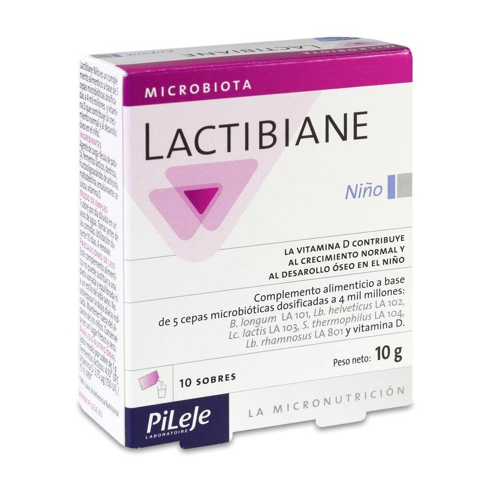 Lactibiane Enfant Pileje 2.5 G 10 Sobres