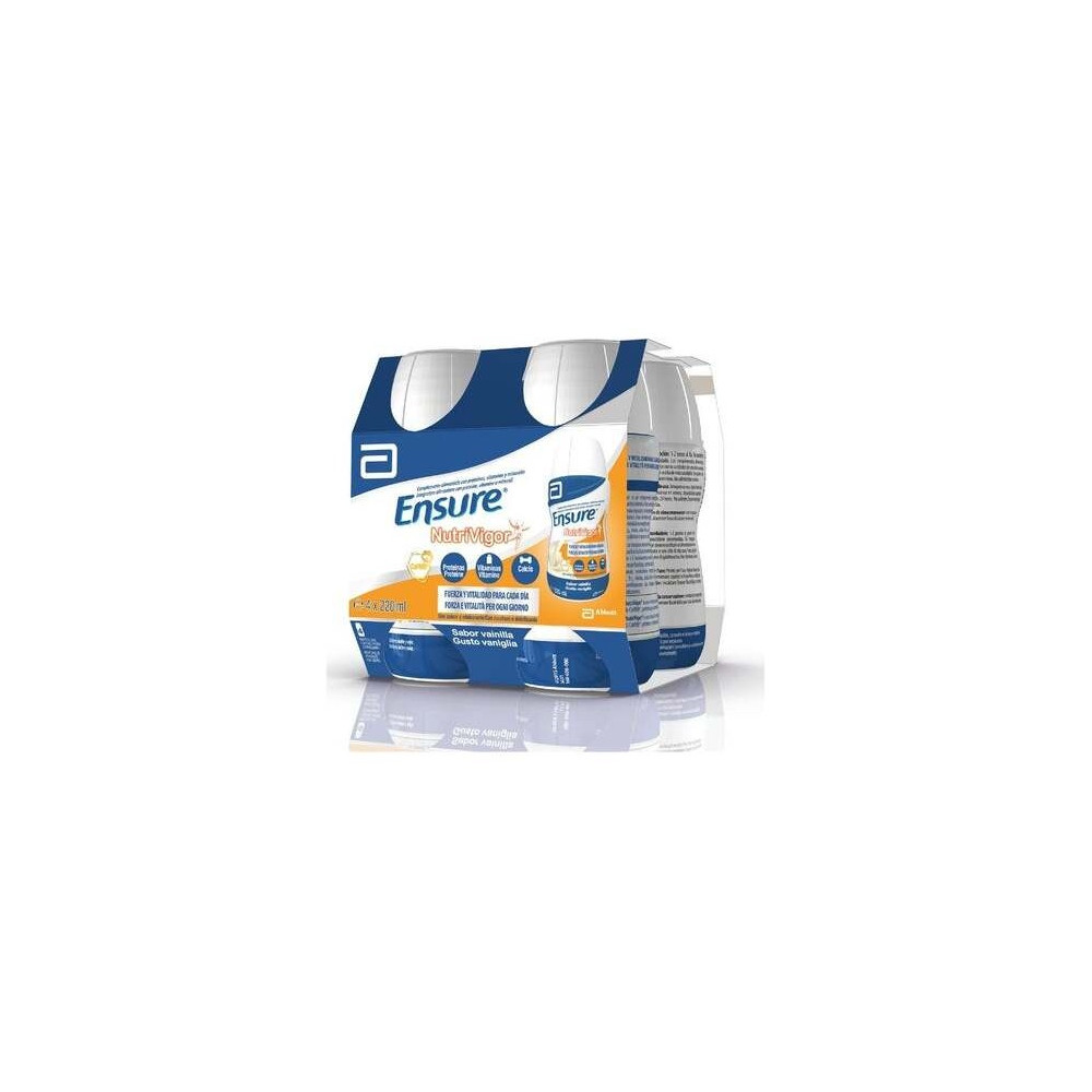 Ensure Nutrivigor Sabor Vainilla 4X220Ml
