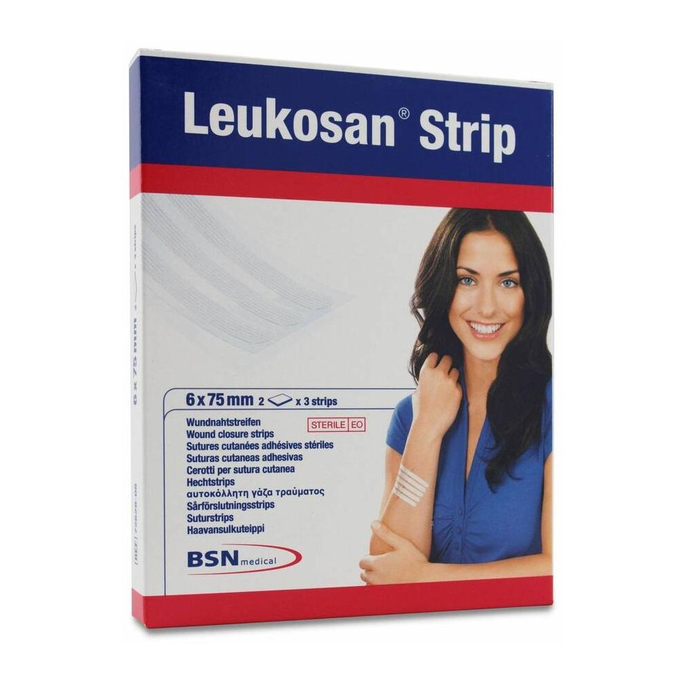 Leukosan Strip 6 X 75Mm, 6 Uds