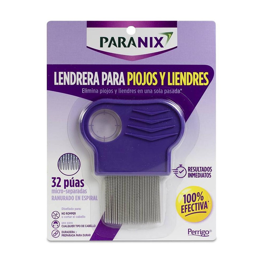 Paranix Peine Antipiojos Lendrera, 1 Ud