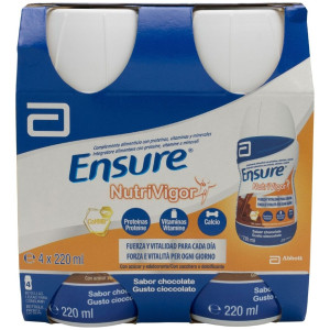 Ensure Nutrivigor Sabor Chocolate 4X220Ml