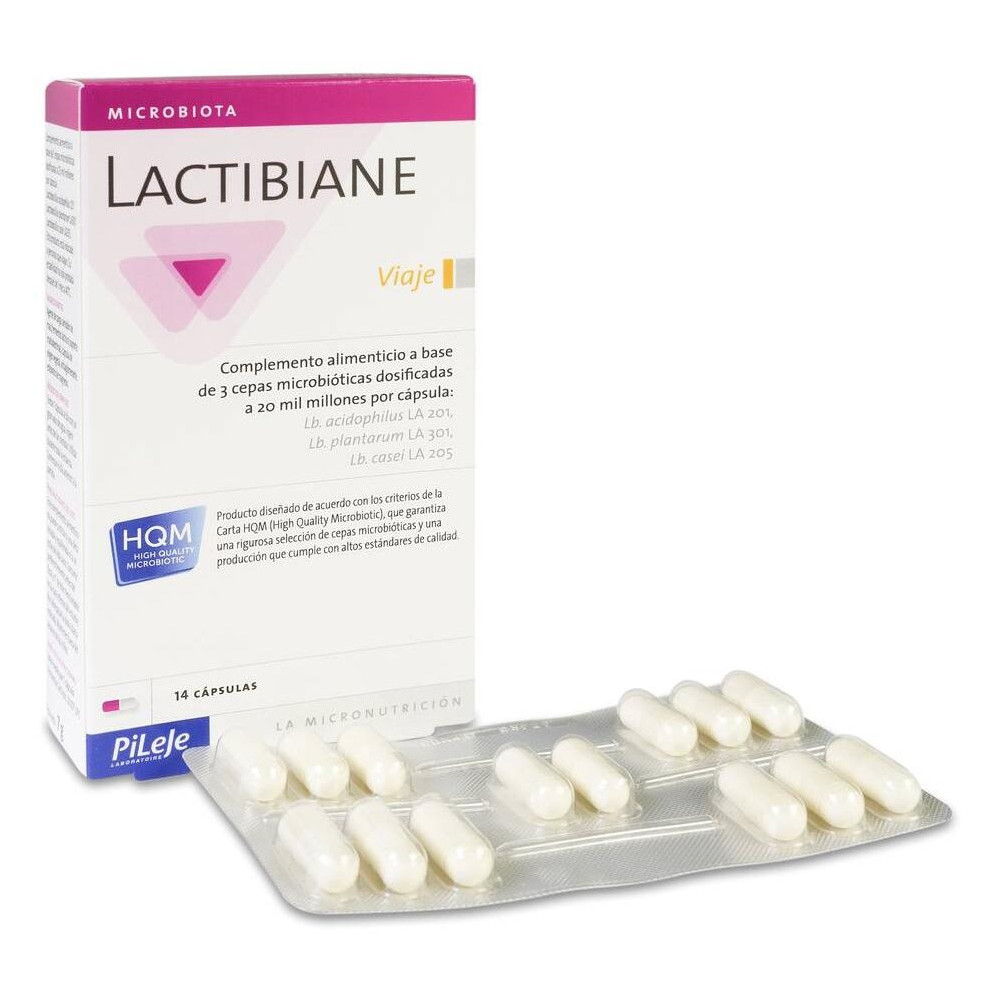 Pileje Lactibiane Voyage 14 Cápsulas