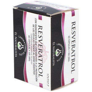 El Naturalista Resveratrol, 60 Cápsulas