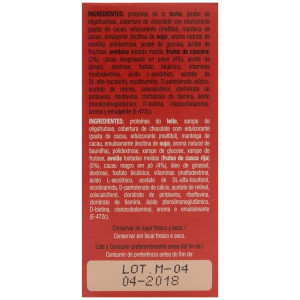 Siken Diet Barritas Crema Chocolate, 5 Uds