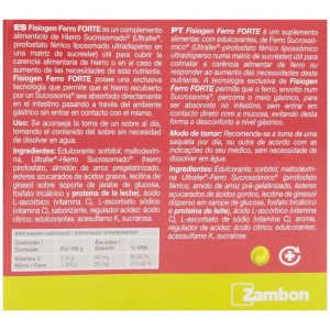 Fisiogen Ferro Forte Granulado, 30 Sobres
