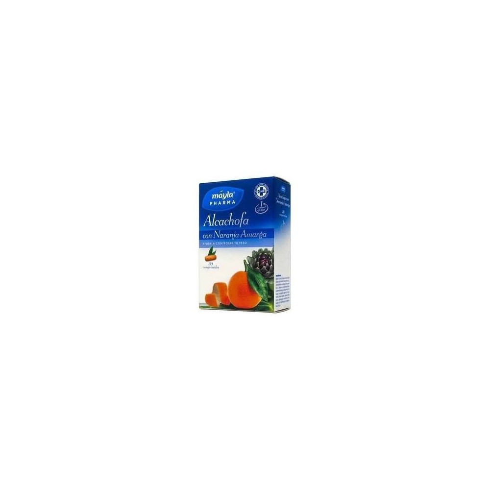 Máyla Pharma Alcachofa Con Naranja Amarga, 30 Comprimidos