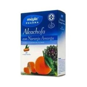 Máyla Pharma Alcachofa Con Naranja Amarga, 30 Comprimidos