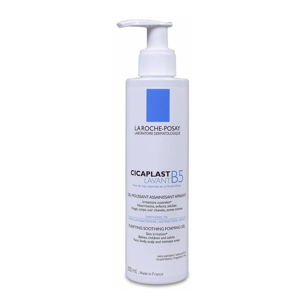 Cicaplast Lavant B5 Gel Moussant Assainissant Apaisant 200 Ml