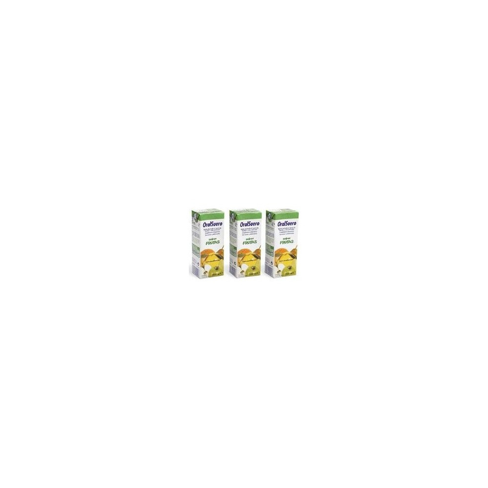 Oralsuero Sabor Frutas Brik 3X200 Ml