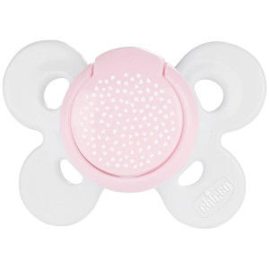 Chicco Physio Comfort Chupete De Silicona De 0-6 Meses Tonos Rosas, 2 Unidades