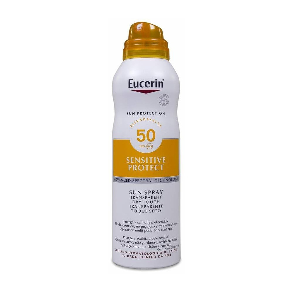 Eucerin Solar Corporal Dry Spray Transparente Spf50 200Ml