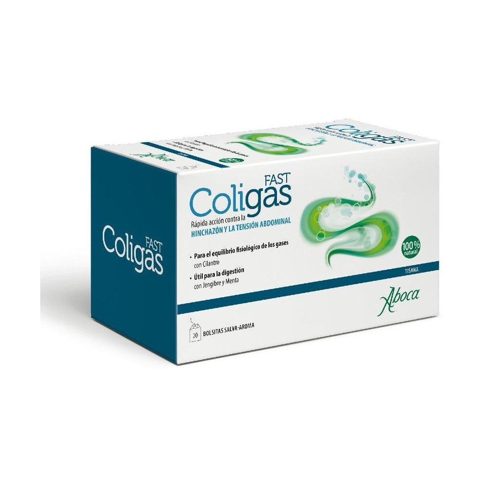 Coligas Fast 20 Bolsitas Filtro Aboca