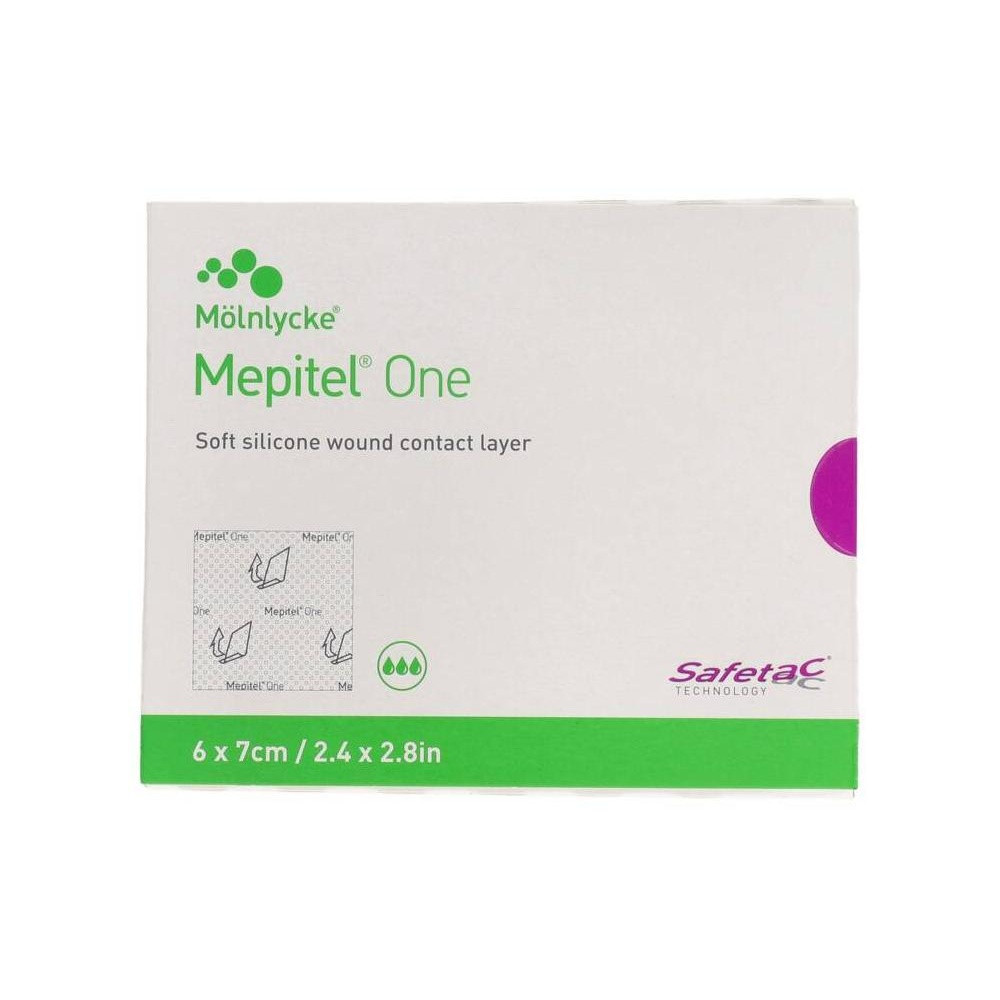 Mepitel One Aposito Esteril 6X7 Cm 5 Un Transpar