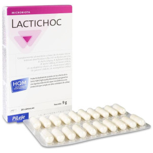 Pileje Lactichoc 20 Cápsulas